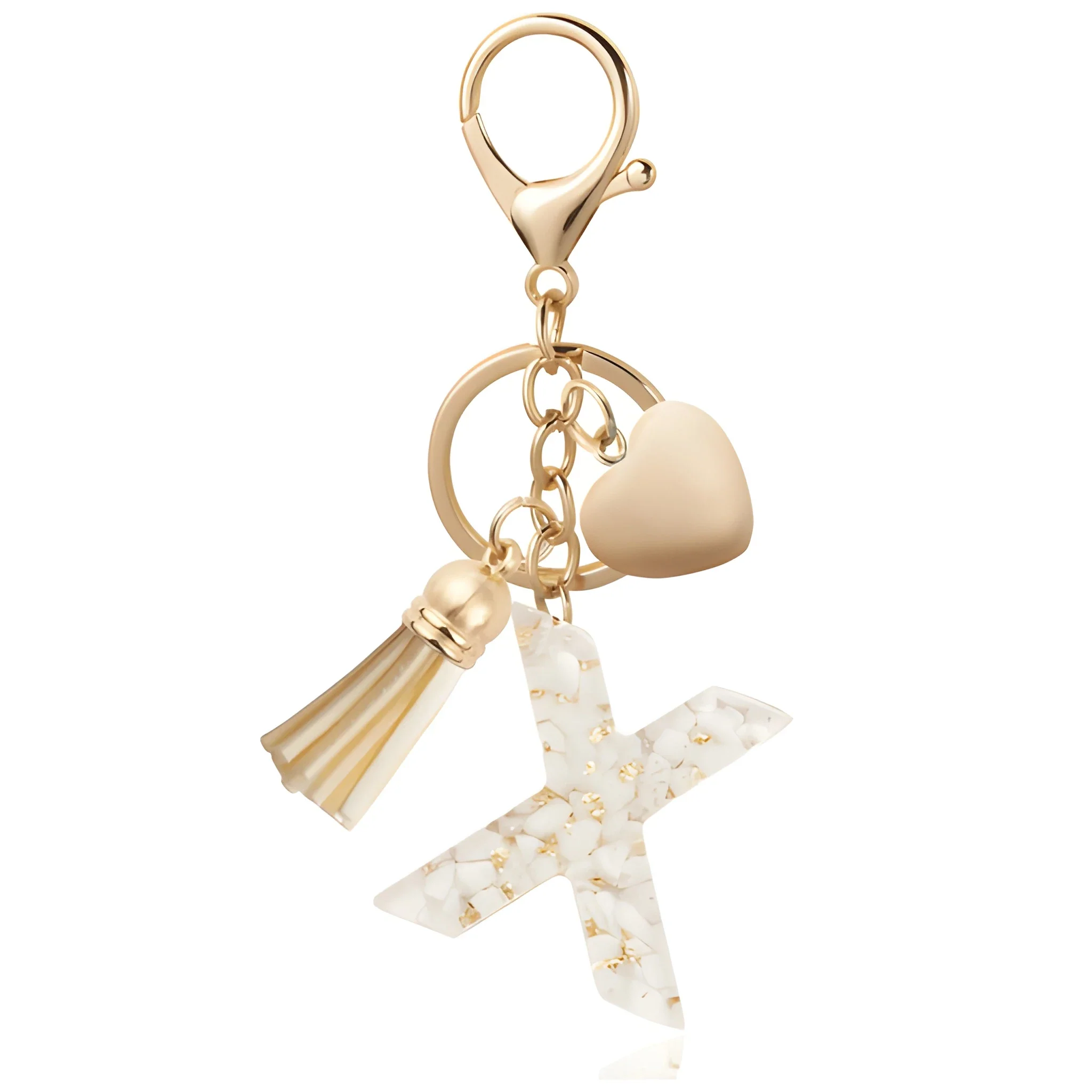 Golden Initial - Bag Charm - Image 24