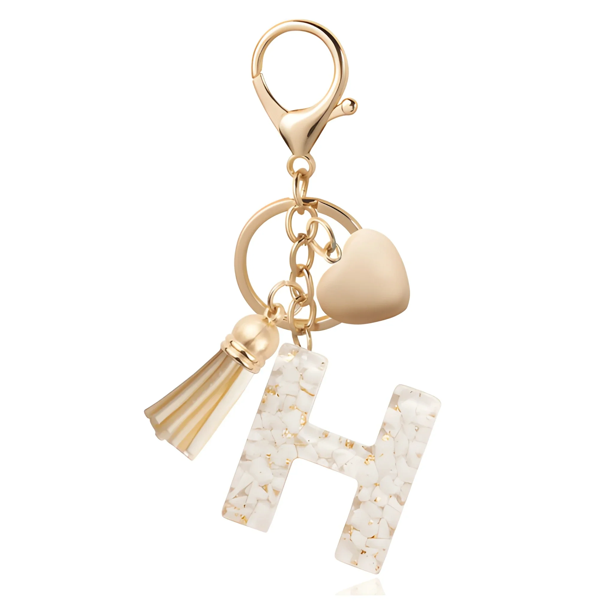Golden Initial - Bag Charm - Image 8